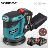 מלטשת נטענת מקצועית YOFIDRA 125mm